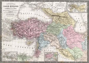 General Map of Asia Minor, Armenia, Syria, Mesopotamia, the Caucasus, etc.